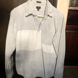 J. Crew 2 tone button down shirt